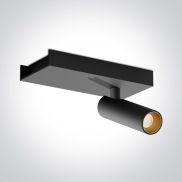 ONE Light Wall & Ceiling LED - spot en saillie 1L - 15 x 7 x 10 cm - 5W LED inclus - noir