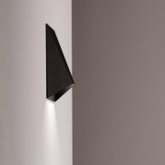 Nova Luce Bazz - applique murale - 16 x 5 x 16 cm - 3W LED inclus - noir sable