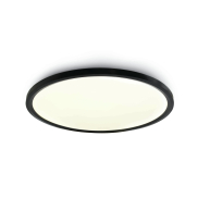 ONE Light Ultra Slim LED Floating Plafo - plafonnier - Ø 60 x 5,5 cm - 60W LED inclus - noir