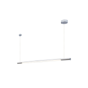 Maxlight Organic - lampe suspendue - 100 x 140 cm - 16W LED inclus - chrome