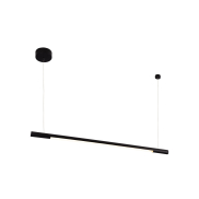 Maxlight Organic - lampe suspendue - 100 x 140 cm - 16W LED dimmable inclus - noir