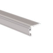 KLUS Steko-plus - Profilé LED pour bords de marche - 2,64 x 4,06 cm - argent anodisé