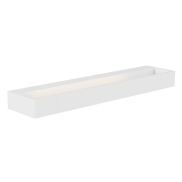 Maxlight Flink - applique murale - 45 x 10 x 4 cm - 12W LED inclus - IP44 - blanc