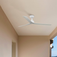 Faro Marine M - ventilateur de plafond pour extérieur - Ø 125 cm - IP44 - blanc mat