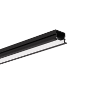 KLUS PDS-NK - Profilé LED - 1,2 x 1,62 cm - noir