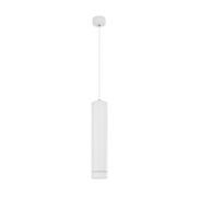 Nova Luce Esca - lampe suspendue - Ø 6 x 150 cm - blanc sable