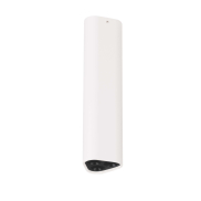 Nova Luce Etho - plafonnier - 5 x 20 x 5 cm - 6W LED inclus - blanc sablé et noir