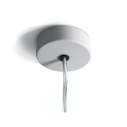 ONE Light - rosace ronde pour plafond - Ø 8 x 2,5 cm - blanc