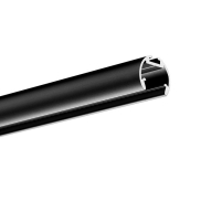 KLUS Profilé OLEK - Ø 1,85 cm - noir anodisé