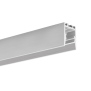 KLUS PDS-ZMG - Profilé LED pour un faisceau plus étroit - 1,66 x 2,2 cm - argent anodisé