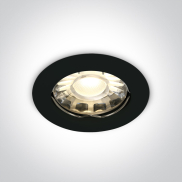 ONE Light Classic MR16 - spot encastré - Ø 76 mm, Ø 63 mm encastrable - noir