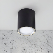 Nordlux Landon 14 - spot en saillie - 12,5 x 14 cm - fonction Moodmaker à 3 niveaux - IP44 - 6,5W LED inclus - noir