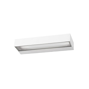 Nova Luce Fungo - applique murale extérieure - 22 x 7,6 x 3,2 cm - 12W LED inclus - IP65 - blanc