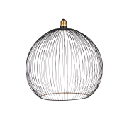 Segula Floating Globe Filo LED - Ø 30 cm - E27 - 6W dimmable - 2200K - noir