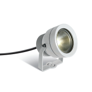 ONE Light COB Garden Spots - spot de sol sur piquet - Ø 13 x 11,4 cm - 20W LED inclus - IP65 - blanc