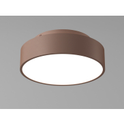 Artdelight Chicago - plafonnier - Ø 25 x 9 cm - 19,5W LED dimmable inclus - bronze brossé