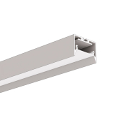 KLUS Giza-ll-zmg - profilé LED - 3,12 x 2,16 cm - argent anodisé