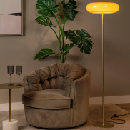 Lucide Sentino - lampadaire - Ø 40 x 150 cm - taupe