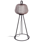 Faro Nara - lampadaire - 56 x 120 x 46 cm - IP65 - brun rouillé