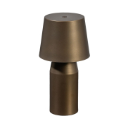 ETH Aron – lampe de table – Ø 14 x 26,9 cm – brun