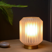 Lucide Sueno - lampe à poser - Ø 12,5 x 17 cm - blanc