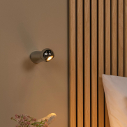 Lucide Ipsos - applique murale extérieure - Ø 6 x 15 cm - 6W LED inclus - IP54 - chrome