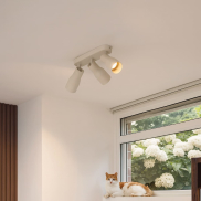 VK Lighting Iluma - applique et plafonnier - 27 x 12,8 x 6 cm - beige