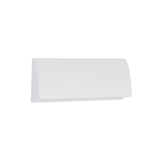Nova Luce Liv - applique murale extérieure - 13 x 3 x 5,5 cm - 3,5W LED inclus - IP54 - blanc