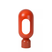 Lucide Barris - lampe à poser - 12 x 9,8 x 30 cm - terre cuite