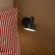 Nordlux Matis - lampe de chevet - Ø 12,5 x 17 x 27 cm - noir