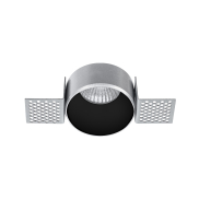 Nova Luce Brad - spot encastrable sans garniture - Ø 65 mm, Ø 72 mm encastrable - noir