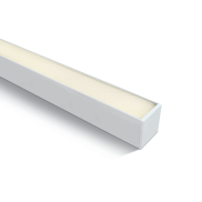 ONE Light LED Linear Profiles - plafonnier/ suspensions - 120 x 7,5 x 7,5 cm - 40W LED inclus - blanc - couleur de lumière blanc chaud