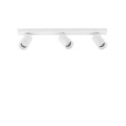 Nova Luce Tod - spot en saillie 3L - 55 x 6 x 12,7 cm - blanc sable