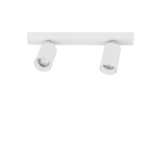 Nova Luce Tod - spot en saillie 2L - 35 x 6 x 12,7 cm - blanc sable
