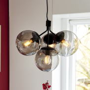 Nordlux Ivona - lampe suspendue - 54,2 x 54,2 x 244 cm - noir