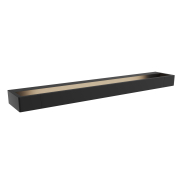 Maxlight Flink - applique murale - 60 x 10 x 4 cm - 18W LED inclus - IP44 - noir