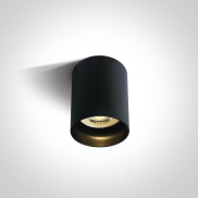 ONE Light GU10 Dark Light - spot en saillie 1L - Ø 6,8 x 9,5 cm - noir