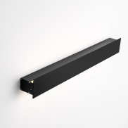 Nova Luce Path - applique murale extérieure - 4,7 x 50 x 6 cm - 11W LED inclus - IP65 - noir sablé