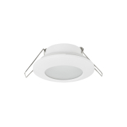 Nova Luce Tex - spot encastrable - Ø 93 mm, Ø 60 mm encastrable - IP44 - blanc sable