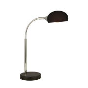 Searchlight Astro - lampe à poser - 15 x 49 cm - noir et chrome