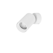 Nova Luce Tod - spot en saillie 1L - 5,7 x 13 cm - blanc sable