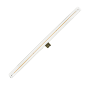 Segula Ampoule LED - Linéaire - Ø 3 x 30 cm - S14d - 6,2W dimmable - 2700K - transparent