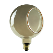 Segula Ampoule LED - Globe flottant ouvert - Ø 15 x 20 cm - E27 - 6W dimmable - 1900K - fumé