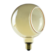 Segula Ampoule LED - Globe flottant ouvert - Ø 15 x 20 cm - E27 - 4,5W dimmable - 2200K - ambre