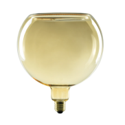 Segula Ampoule LED - Globe flottant - Ø 20 x 23 cm - E27 - 4,5W dimmable - 2200K - ambre