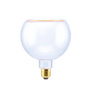 Segula Ampoule LED - Globe flottant - Ø 12,5 x 16,5 cm - E27 - 4,5W dimmable - 2200K - transparent