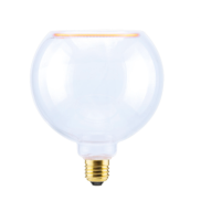 Segula Ampoule LED - Globe flottant - Ø 15 x 18,5 cm - E27 - 4,5W dimmable - 2200K - transparent