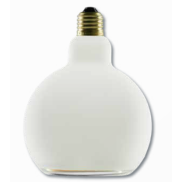 Segula Ampoule LED - Globe flottant - Ø 12,5 x 16,5 cm - E27 - 5W dimmable - dim à chaud 2000 à 2700K - dépoli