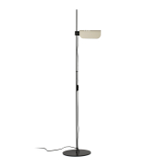 Faro Martinica - lampadaire - 41,6 x 150 cm - noir et beige