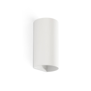 Faro Sole 2L - applique murale - 8 x 15,5 x 6,5 cm - blanche